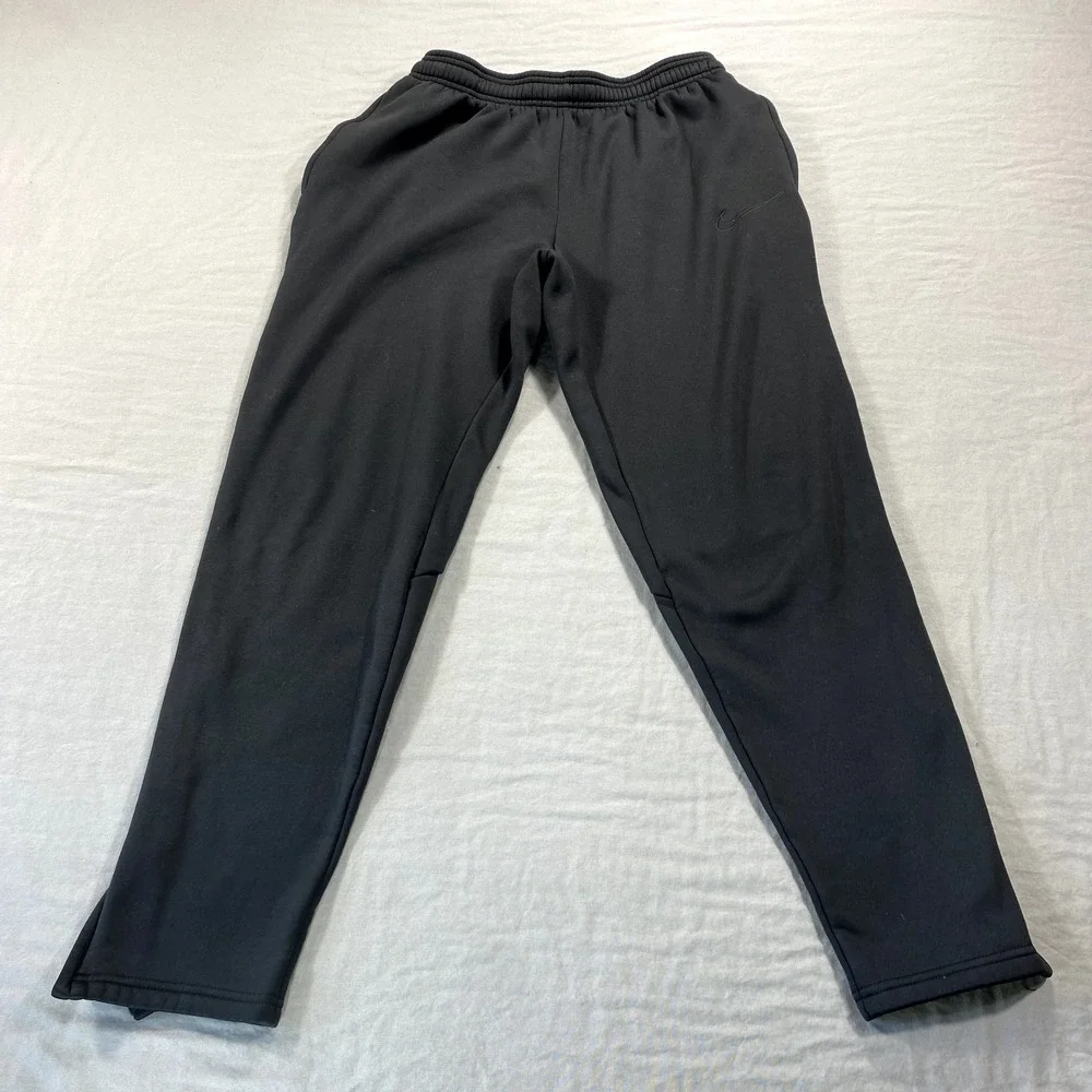 Nike Pants Womens‎ Medium Black Sweat Joggers Tapered Gym Running Ladies